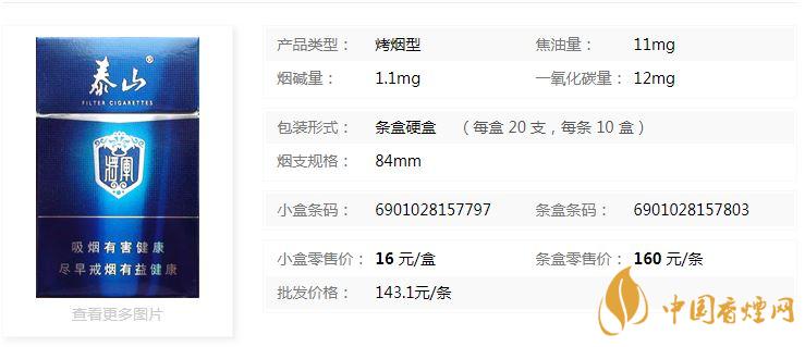 泰山硬功勛多少錢？泰山硬功勛香煙價(jià)格表及圖片2020