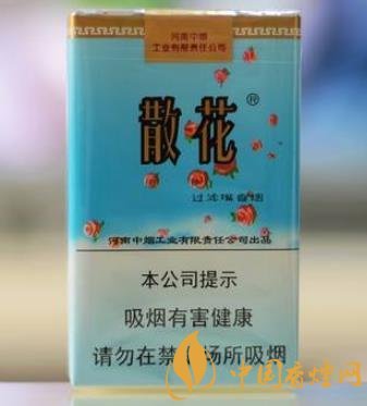老牌卷煙散花軟藍(lán)一款河南非常親民的口糧香煙！